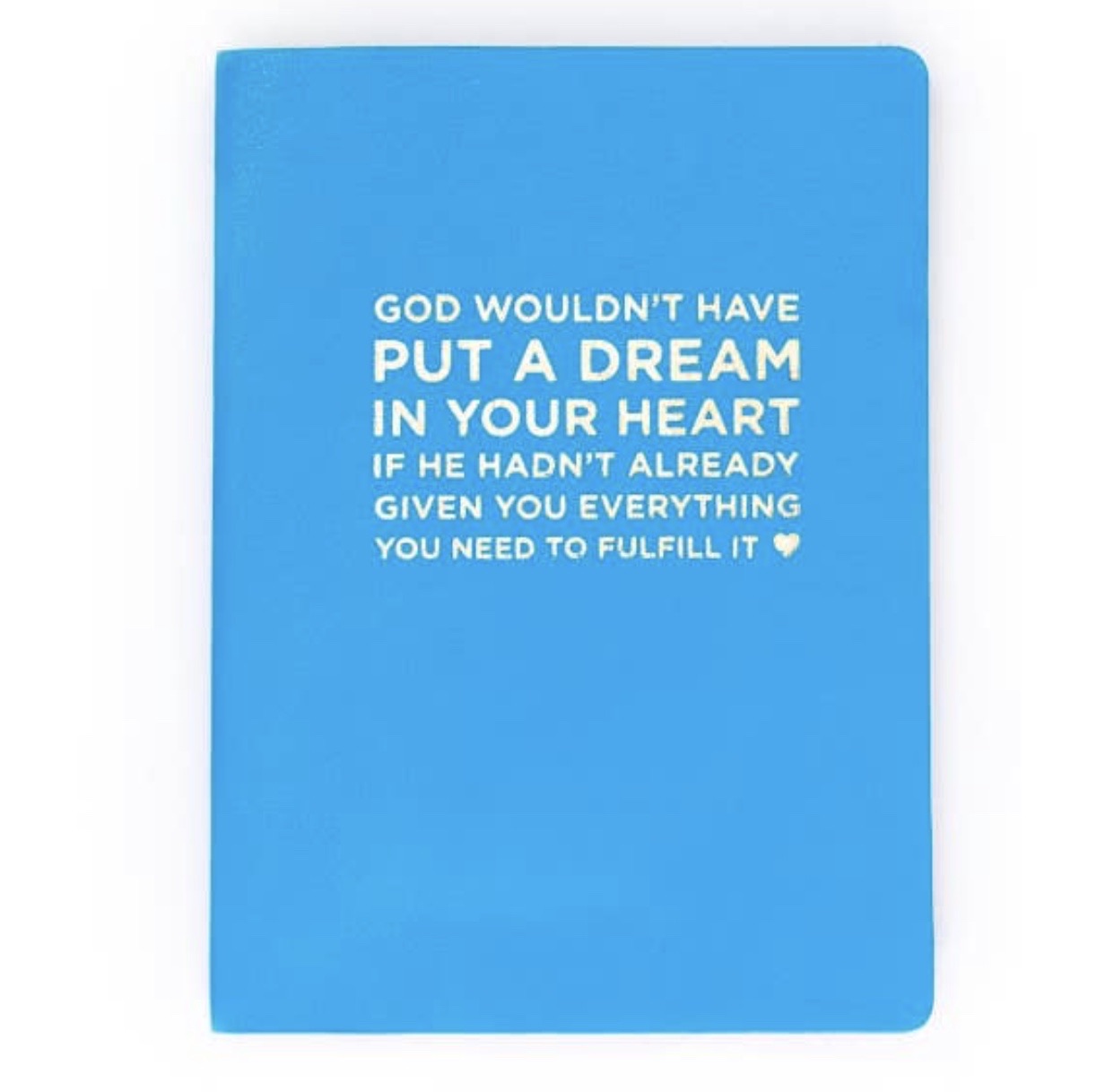 TE Blue GOD/ DREAMS Notebook