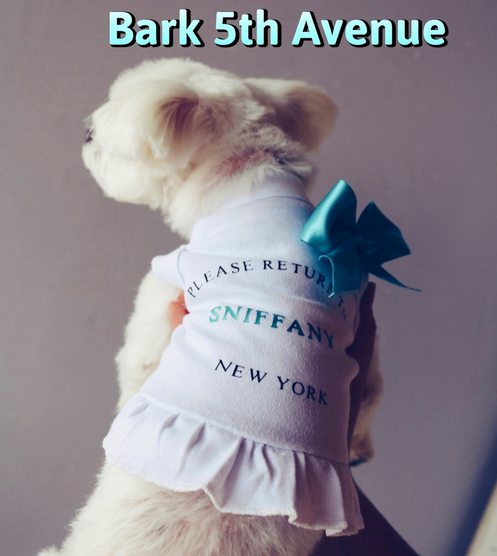 BFA Return to SNIFFANY New York Dress w/Bow