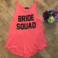 Zutter BRIDE SQUAD Graphic Print Tank Top