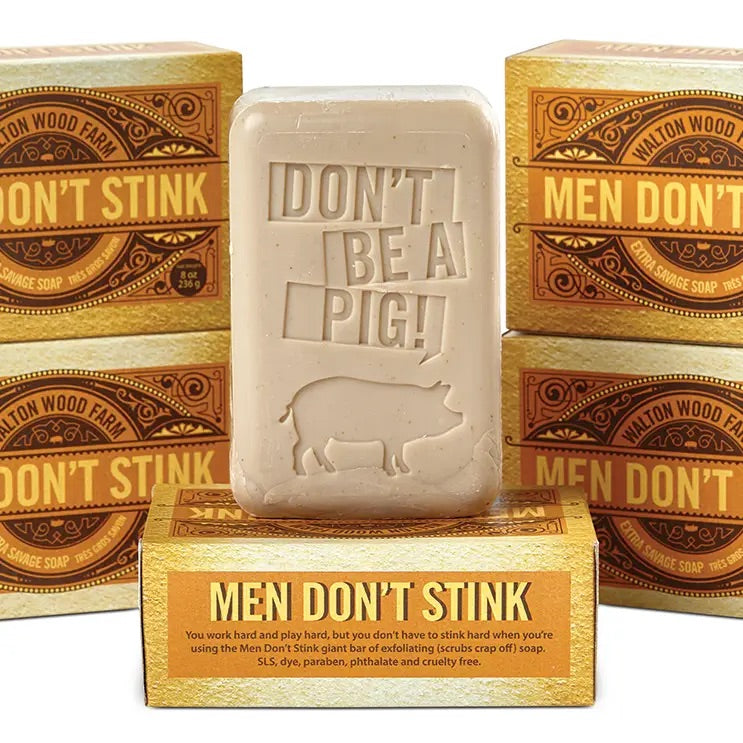 WALTON WOOD FARM Men Don’t Stink XXL SOAP BAR