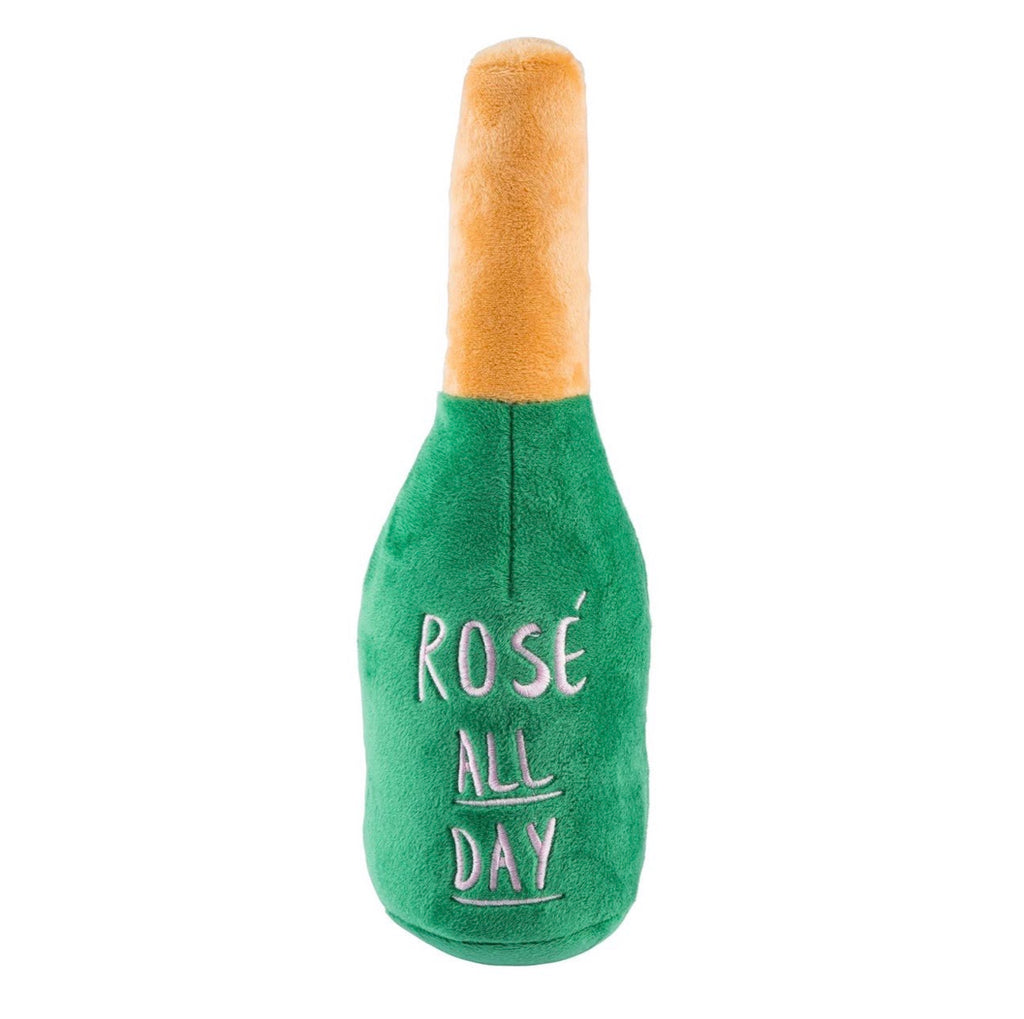 HDD WOOF Clicquot Rosé Champagne Bottle Squeaker Toy