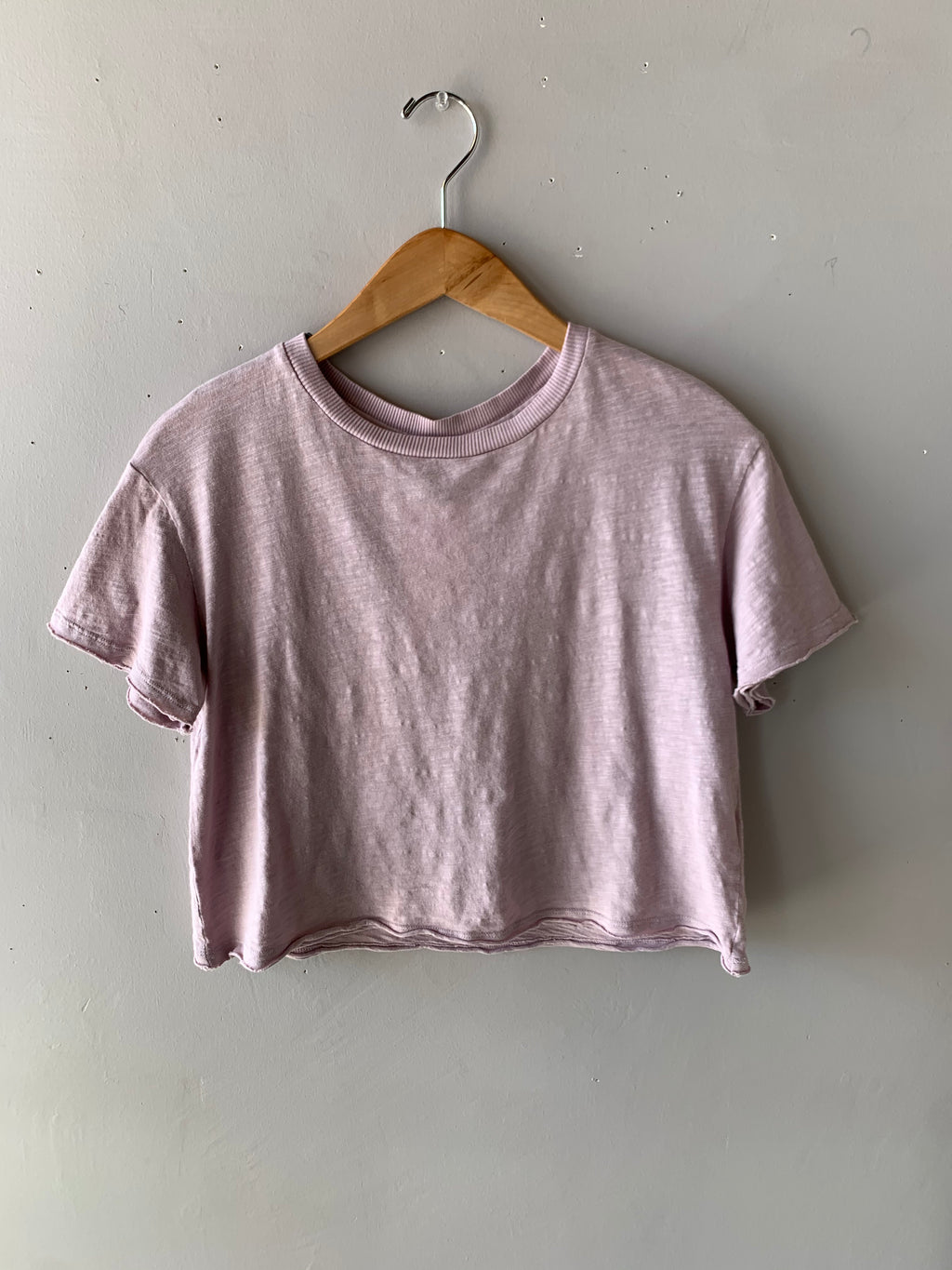 BOBI WaistCrop MARVEL SlubJersey Tee Top