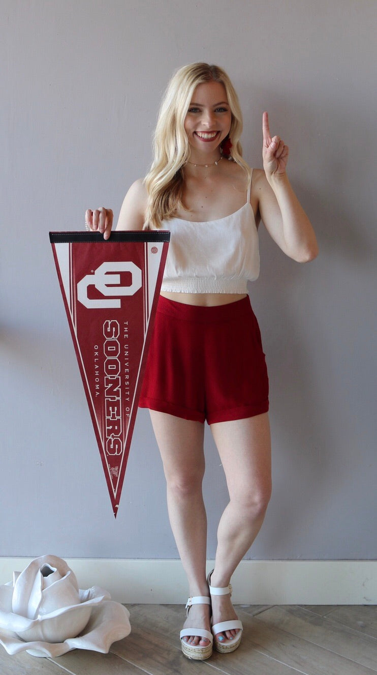 TAILGATE SmockWaist Crop Cami Top